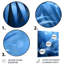 «Blue Palms Ethereal Beauty - Palmiers et palmiers», art mural du salon-507157383-507157381
