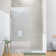 NAU 34"×76" Frameless Single Fixed Shower Panel with 3/8" (10mm) Clear Tempered Glass