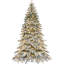 Frosted Pre-Lit Fir Christmas Tree-456773742