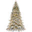 Sapin de Noël enneigé pré-éclairé-456773742