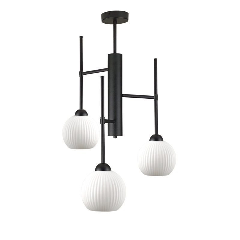 Kliper 3-light Flush Mount, White