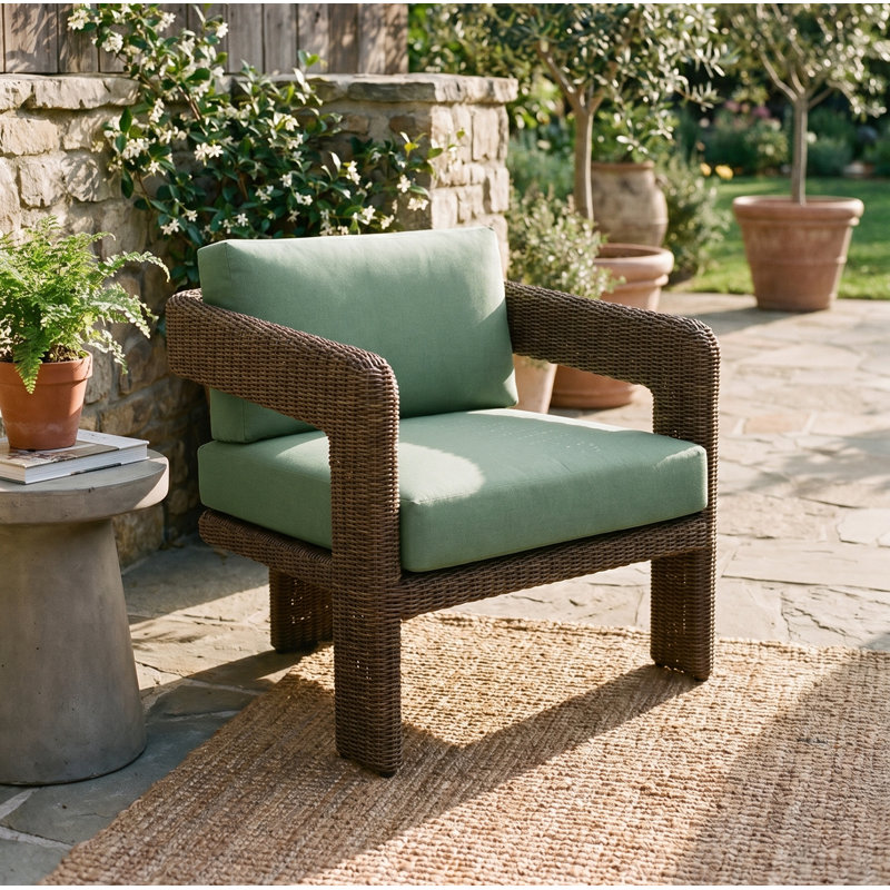 Fauteuils club d'extérieur Aster - Toile spa, Tissu spa