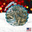 4'' Handmade Glass Animals Holiday Shaped Ornament