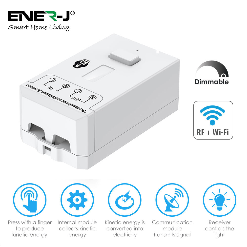 RF Dimmable & Wi-Fi single module smart receiving controller, 1A