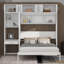 Armoire murale avec tablettes et tiroir Murphy-113111245-113111246