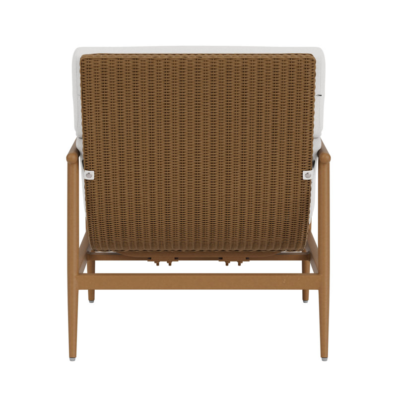 Outdoor Dining Armchair, Hickory