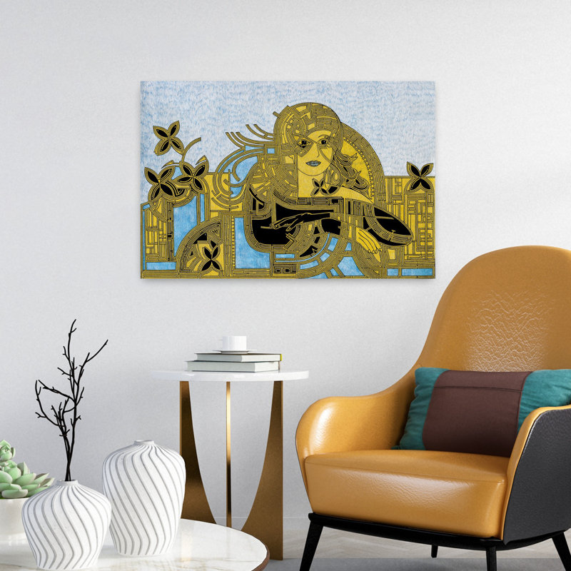 Art contemporain, art mural cheval contemporain, H 16 po x l 24 po