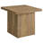 Coaster Furniture Devar Square Engineered Wood End Table Mango Brown