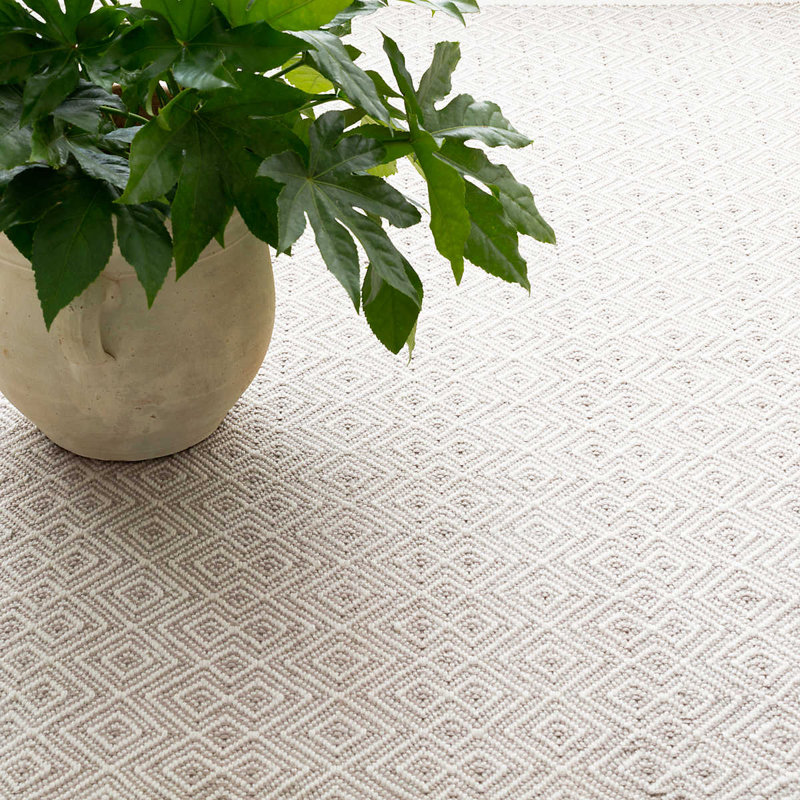 Annabelle Grey Handwoven Indoor/Outdoor Rug, Rectangle 3' x 5'