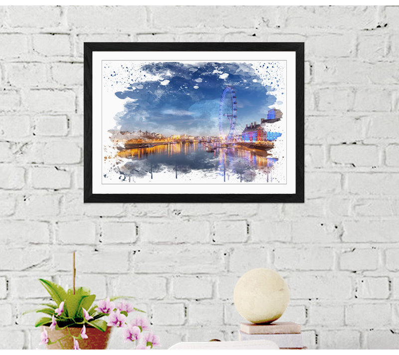 Print, 45cm H x 62cm W, Framed Picture