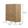 Commode rectangulaire 5 tiroirs Tignall Stevie