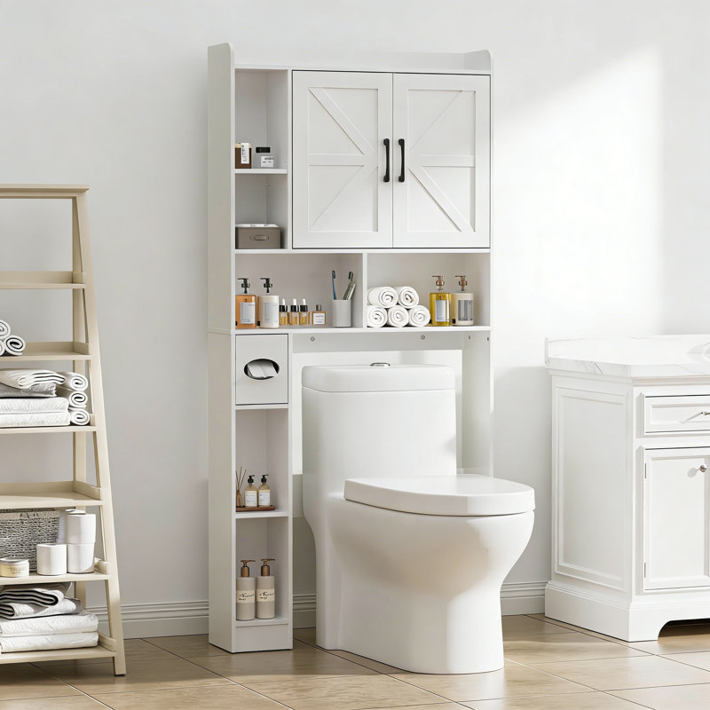 Over the Toilet Storage, White