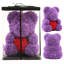 Artificial Foam Eternal Rose Heart-Shaped Bear Heart Gift Box-1031704539