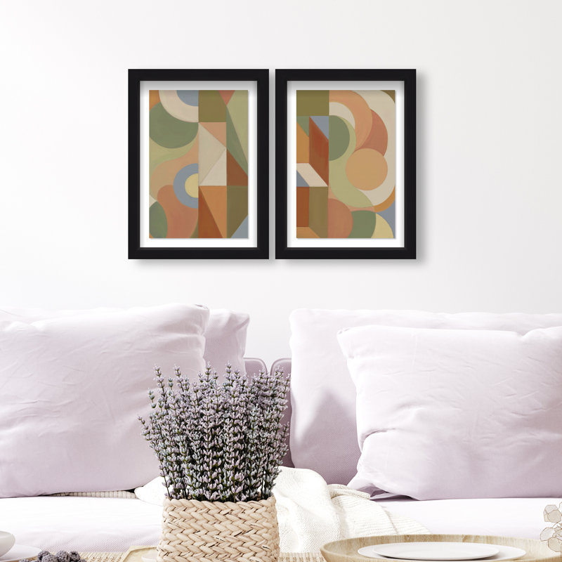 Adore You Set Set by Oliver Gal, 33"H x 23"W, Black Shadowbox