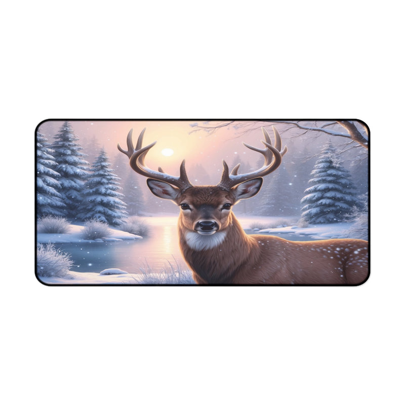 Polyester Desk Pad, 14.4x12.1