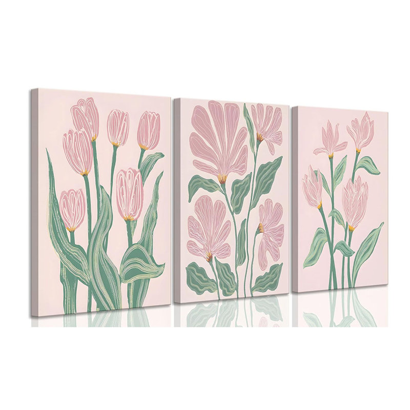 3 Piece Wrapped Canvas Print