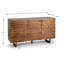 Avey 145cm Solid Wood Sideboard