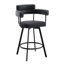 Tabouret de comptoir pivotant 26 po Rozie-1600544122