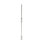 12" (6) Contemporary Silver Leaf Extension Rods