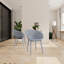  Paquet de 2 chaises longues Summer, bleu clair en PP-2063608208-2063608222