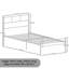 Dorset Metal Bed With Metal Slats & Centre Support Legs-19840884-19840883
