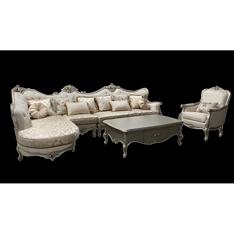 Infinity 3 Piece Sectional Living Room Set