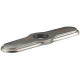 3-Hole Kitchen Faucet Escutcheon