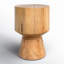 Table d'appoint en teck massif Lecce-1679977339