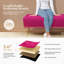 Banc rembourré en velours Chereese-915414880