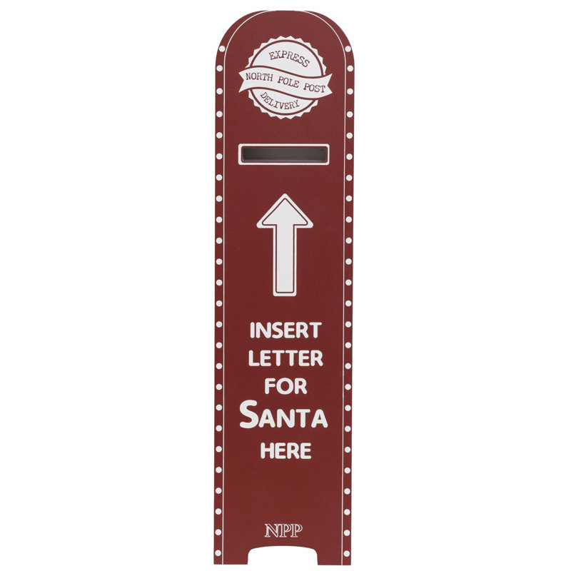  Panneau de lettres rouge / blanc 40 po