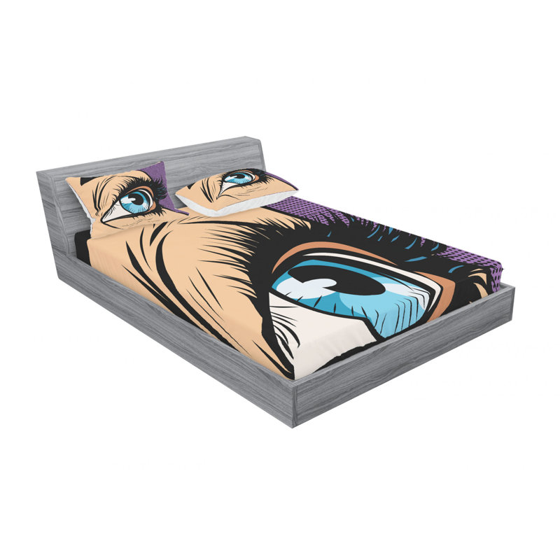 Microfiber Sheet Set, Full Sheet Set with Fitted Sheet