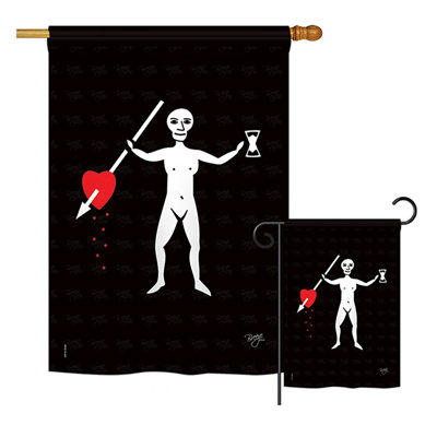 Ensemble de 2 drapeaux en polyester à 2 faces, imprimées à partir d’un mélange de polyester à 2 côtés american phillips