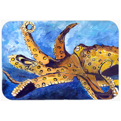 Zoomie Kids Broussard Octopus Glass Cutting Board