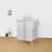 2-Tier Laundry Hamper 110L Large Oxford Clothes Basket Sorter With, Lid And Sorting Cards For Clothes & Toys Storage-310969041