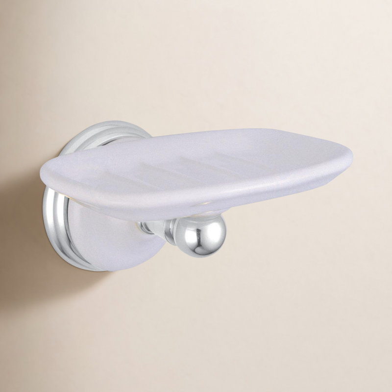 Kingston Brass Victorian Wall Mount Soap Dish Holder, Polished Chrome