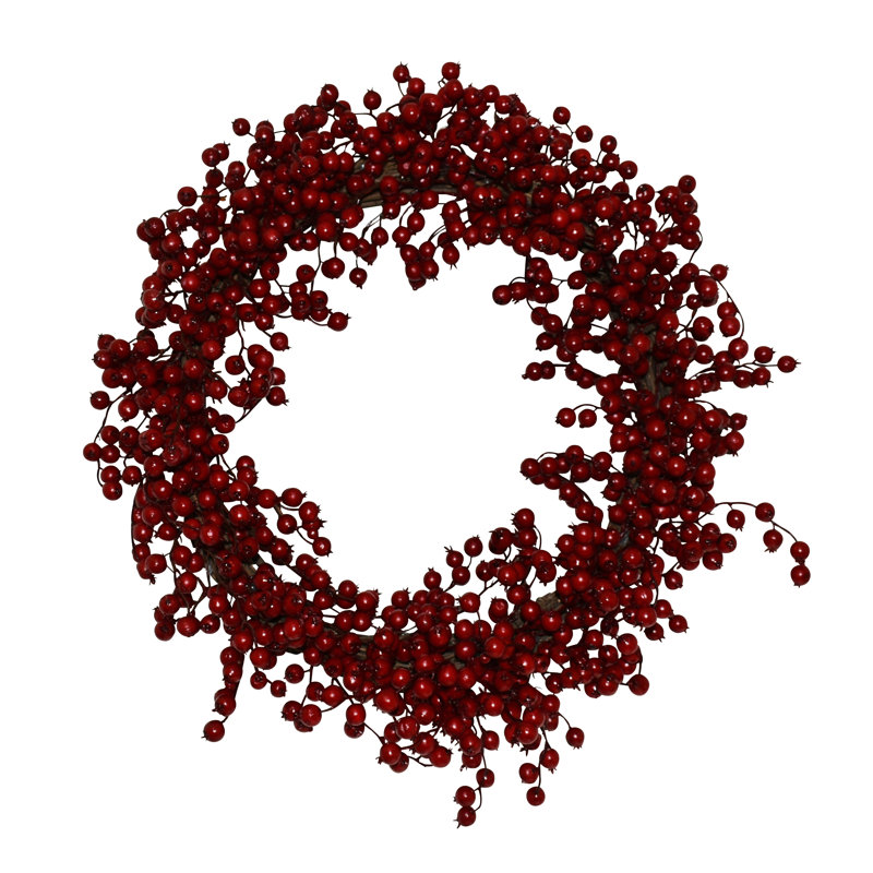 28" Large Luminous Berry Wreath