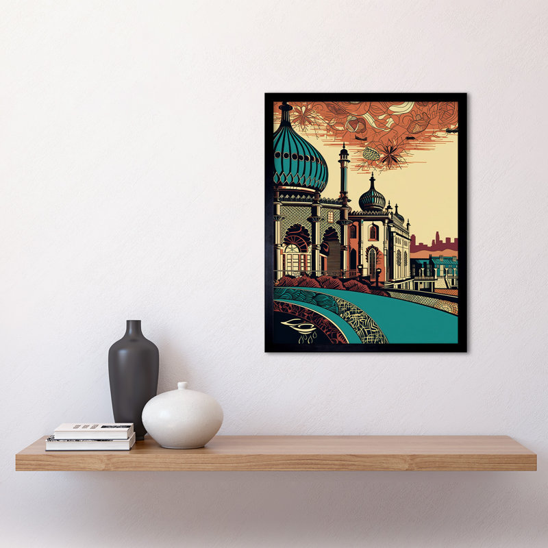 Datus Brighton City Royal Pavilion Ornate - Single Picture Frame Print