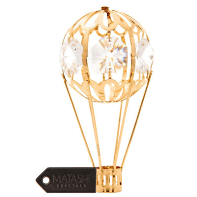 Ornement figurine suspendu de ballon d’air chaud