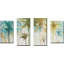 "Watercolor Palms" par Patricia Pinto, ensemble de 4 reproductions sur toiles-63563010