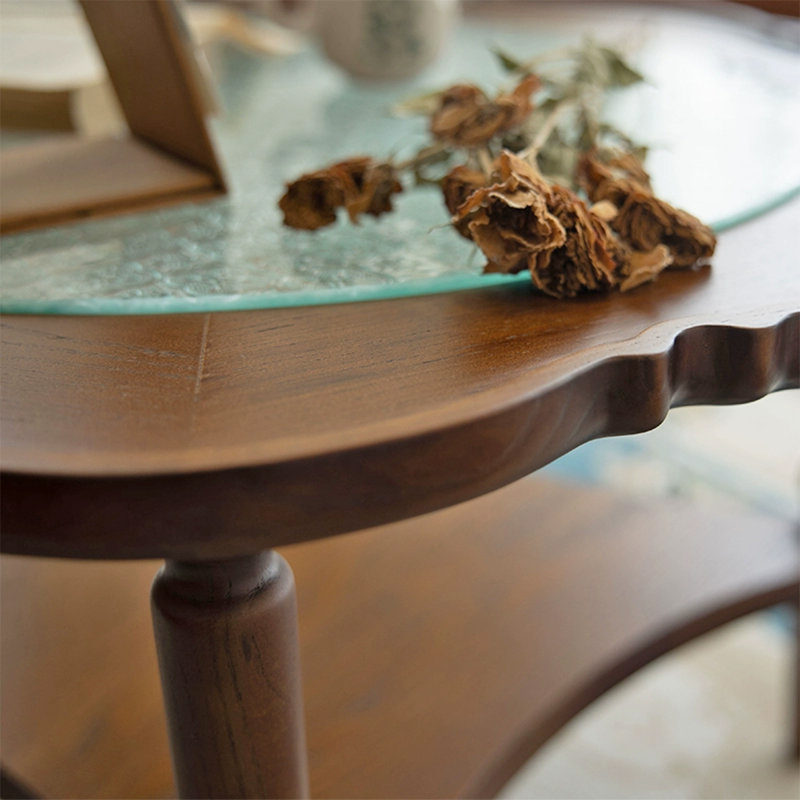 Table de bout Modern, H 16,73 po x l 31,5 po x P 31,5 po