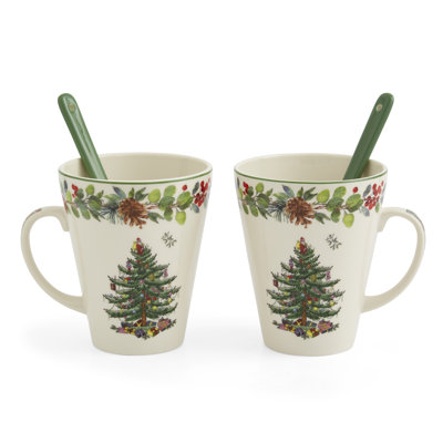 2022 Annual 4-Piece Mug & Spoon Set