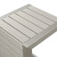 Table d'appoint d'extérieur polyvalente en aluminium - Pratique et élégante avec structure élégante