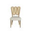 Wave Mahogany Curved Frame Dining Side Chair - Drift
