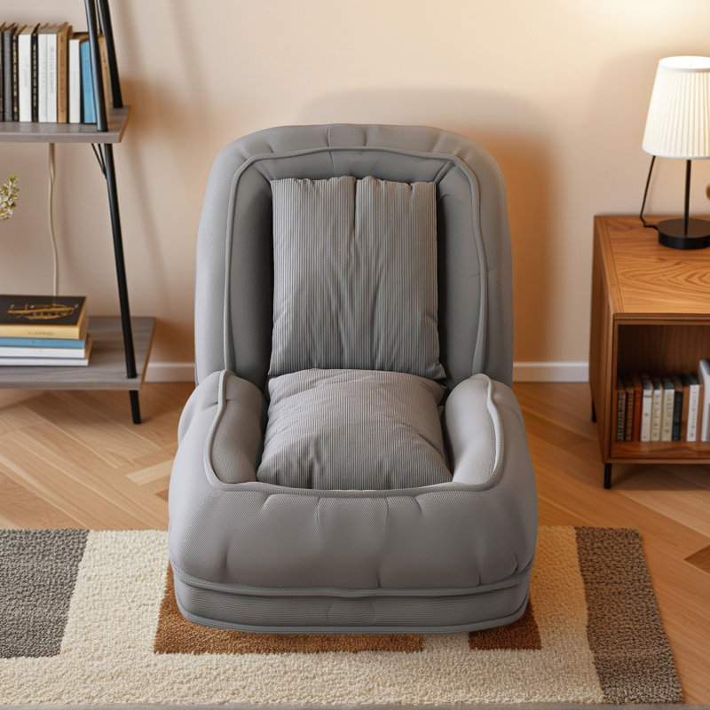 Lit pliant pour chien Grayson, Gris