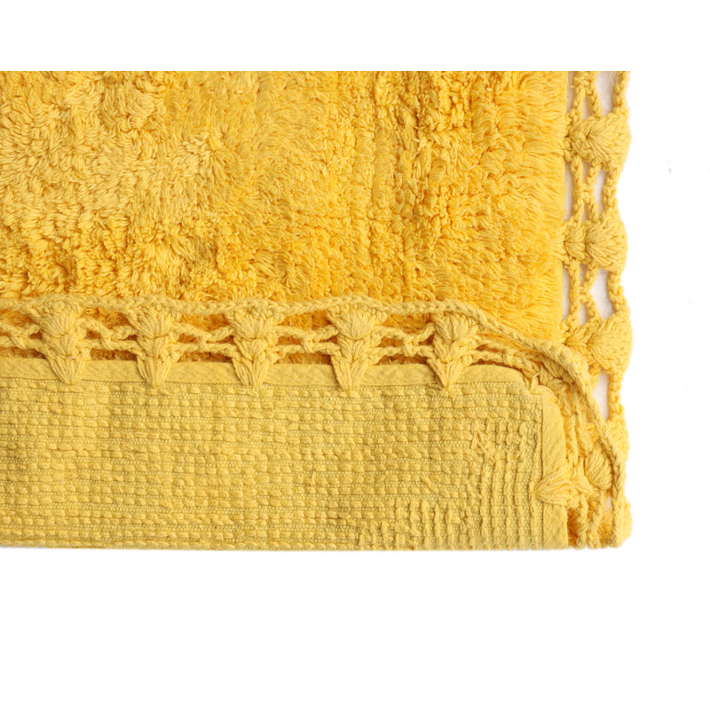 Ensemble de tapis de bain Rosellen, Jaune