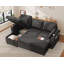 L Shaped Sofa Sleeper & Chaise-1585294638