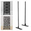74.8'' H Privacy Screen Bracket (Privacy Screen Panels Not Included)