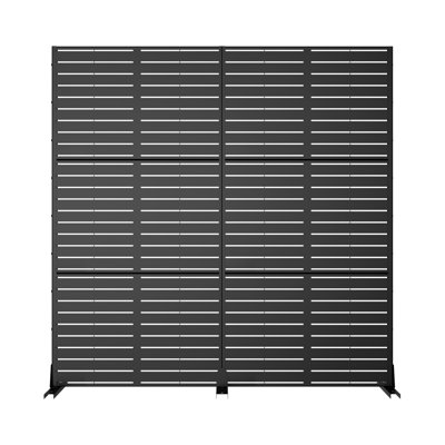 72" Metal Outdoor Privacy Screen