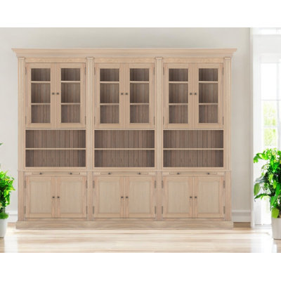 Amali 609.6 cm H x 762 cm W Library Bookcase