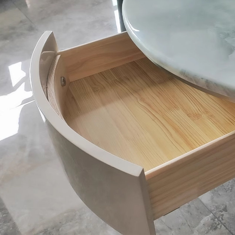 Tables basses minimalistes de style italien, H 13,8 po x L 31,5 po x l 31,5 po